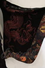 画像3: Qutie Frash / オフショルフリルトップス  ブラック×レッド系 O-26-09-16-053-QU-TO-IG-OS (3)