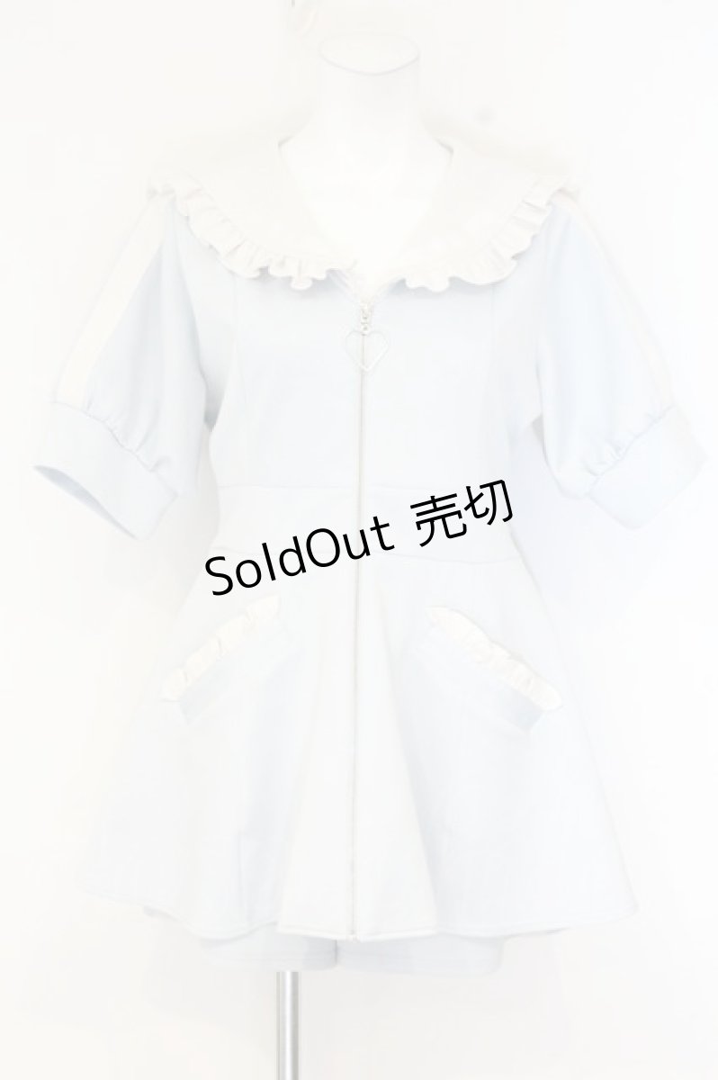 画像1: DearMyLove / セーラージャージデザインセットアップ LL サックス O-26-09-16-055-GO-OP-OW-OS (1)