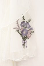 画像2: axes femme / チュール×ブーケ刺繍プルオーバー F シロ O-26-09-16-084-AX-TO-OW-OS (2)