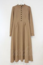 画像1: EATME / ハイネックゴシックマキシワンピース S ベージュ O-26-09-16-012-LO-OP-OW-OS (1)