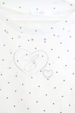 画像2: evelyn / ロングスウェットパンツセットのトップス  シロ O-26-09-17-034-LO-TO-OW-OS (2)