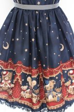 画像2: Angelic Pretty / Dream Bear SpecialジャンパースカートSet  ネイビー O-26-09-17-043-AP-OP-IG-OS (2)