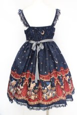 画像4: Angelic Pretty / Dream Bear SpecialジャンパースカートSet  ネイビー O-26-09-17-043-AP-OP-IG-OS (4)