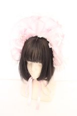 画像1: LOLITAその他 / まゆろんコラボボンネット  ピンク O-26-09-17-009-LO-AC-OW-OS (1)