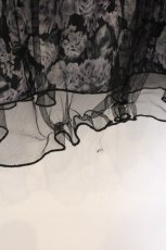 画像3: axes femme / フルールPTティアードスカート F クロ O-26-09-18-003-AX-SK-IG-OS (3)