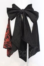 画像2: Qutie Frash / ラップリボンコルセット  レッド×ブラック O-26-09-18-005-QU-SK-IG-OS (2)