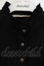 画像3: Rozen Kavalier / ストライプブラウス  ブラック O-26-09-18-010-OO-BL-IG-OS (3)