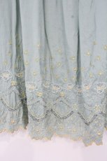 画像4: Cherir la femme / スカラップ刺繍チュニック TM ミント O-26-09-18-014-LO-TO-IG-OS (4)