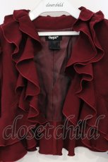 画像2: Sheglit / ラッフルフリルボレロ M ワイン O-26-09-19-029-EL-TO-IG-OS (2)