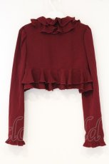 画像5: Sheglit / ラッフルフリルボレロ M ワイン O-26-09-19-029-EL-TO-IG-OS (5)