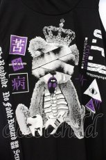 画像2: SEX POT ReVeNGe / CHECKMATE SPR BELT DESIGN DOLMAN CUTSEW  ブラック O-26-09-19-036-SP-TO-IG-OS (2)