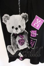画像3: SEX POT ReVeNGe / ロングシャツカットワンピース M ブラック O-26-09-19-042-SP-OP-IG-OS (3)
