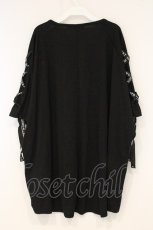 画像4: SEX POT ReVeNGe / カスタムレースアップTシャツ  ブラック O-26-09-19-043-SP-TO-IG-OS (4)