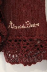 画像3: ALICE and the PIRATES / A/Pモヘアリボンボレロ  ワイン O-26-09-19-006-PA-TO-IG-OS (3)