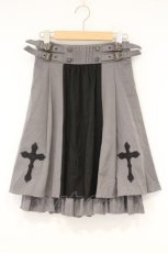画像1: axes femme POETIQUE / メディカルデザインスカート M グレー O-26-09-19-052-AX-SK-OW-OS (1)