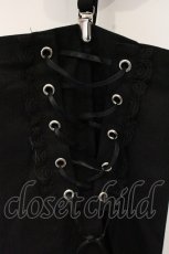 画像4: ACDC RAG / 冥闇レッグ付きスカート  ブラック O-26-09-19-057-PU-SK-IG-OS (4)
