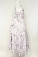 画像5: metamorphose / 【プラスサイズ】シャーロットロングティアードジャンパースカート サイズ2 ラベンダー O-26-09-19-062-ME-OP-IG-OS (5)