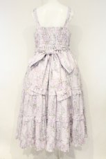画像6: metamorphose / 【プラスサイズ】シャーロットロングティアードジャンパースカート サイズ2 ラベンダー O-26-09-19-062-ME-OP-IG-OS (6)
