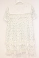 画像4: merry jenny / FRUITS ZIPPER コラボ airy petit flowerミニワンピース  シロ O-26-09-19-007-LO-OP-IG-OS (4)