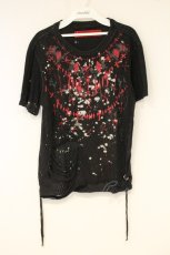 画像1: h.ANARCHY / デストロイレイヤードTシャツ  ブラック O-26-09-19-067-HN-TS-YM-OS (1)