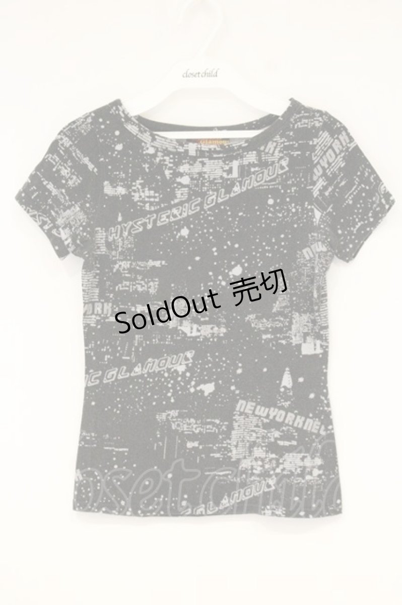 画像1: HYSTERIC GLAMOUR / NEW TORK Tシャツ  グレー O-26-09-19-071-PU-TO-YM-OS (1)