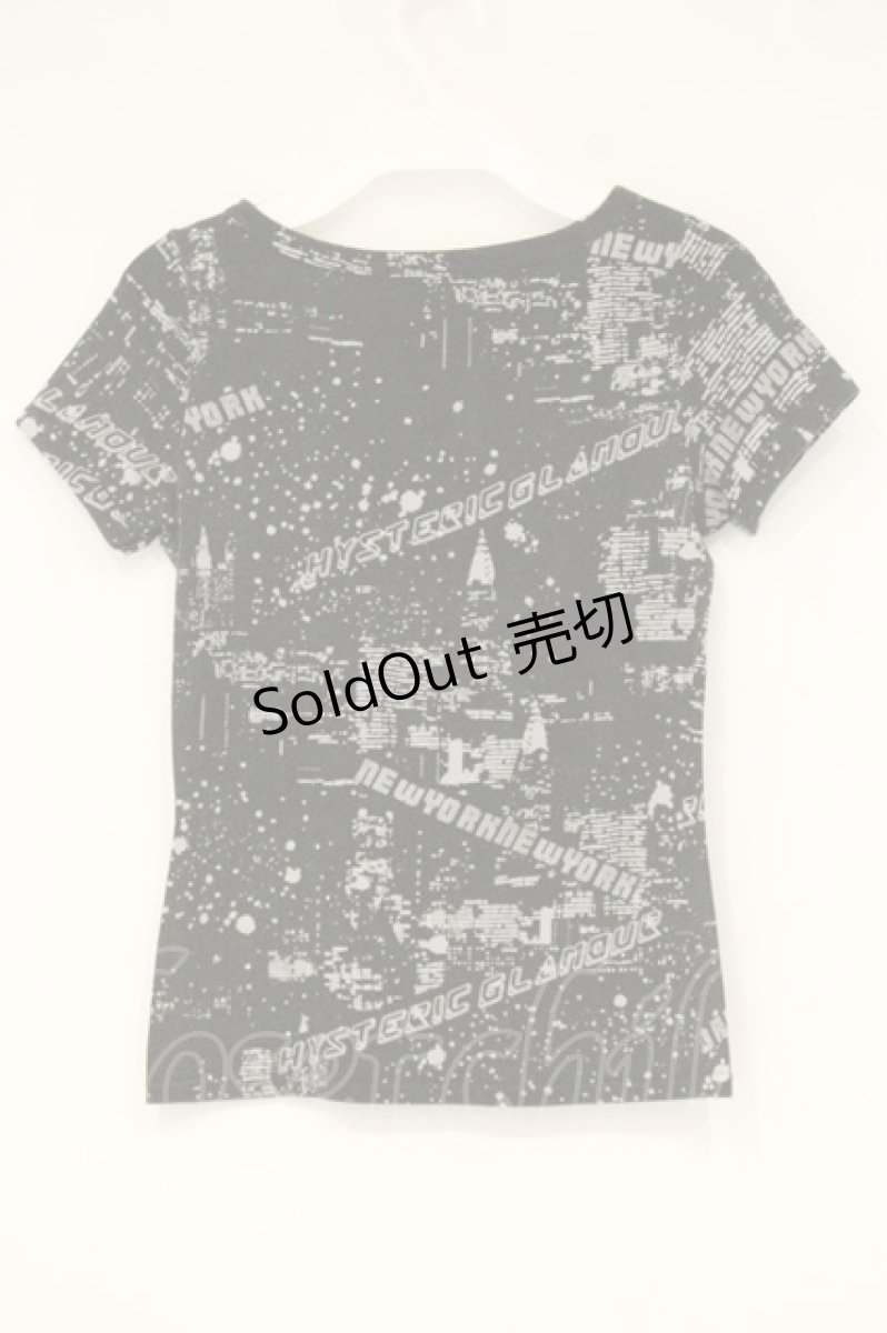 画像3: HYSTERIC GLAMOUR / NEW TORK Tシャツ  グレー O-26-09-19-071-PU-TO-YM-OS (3)