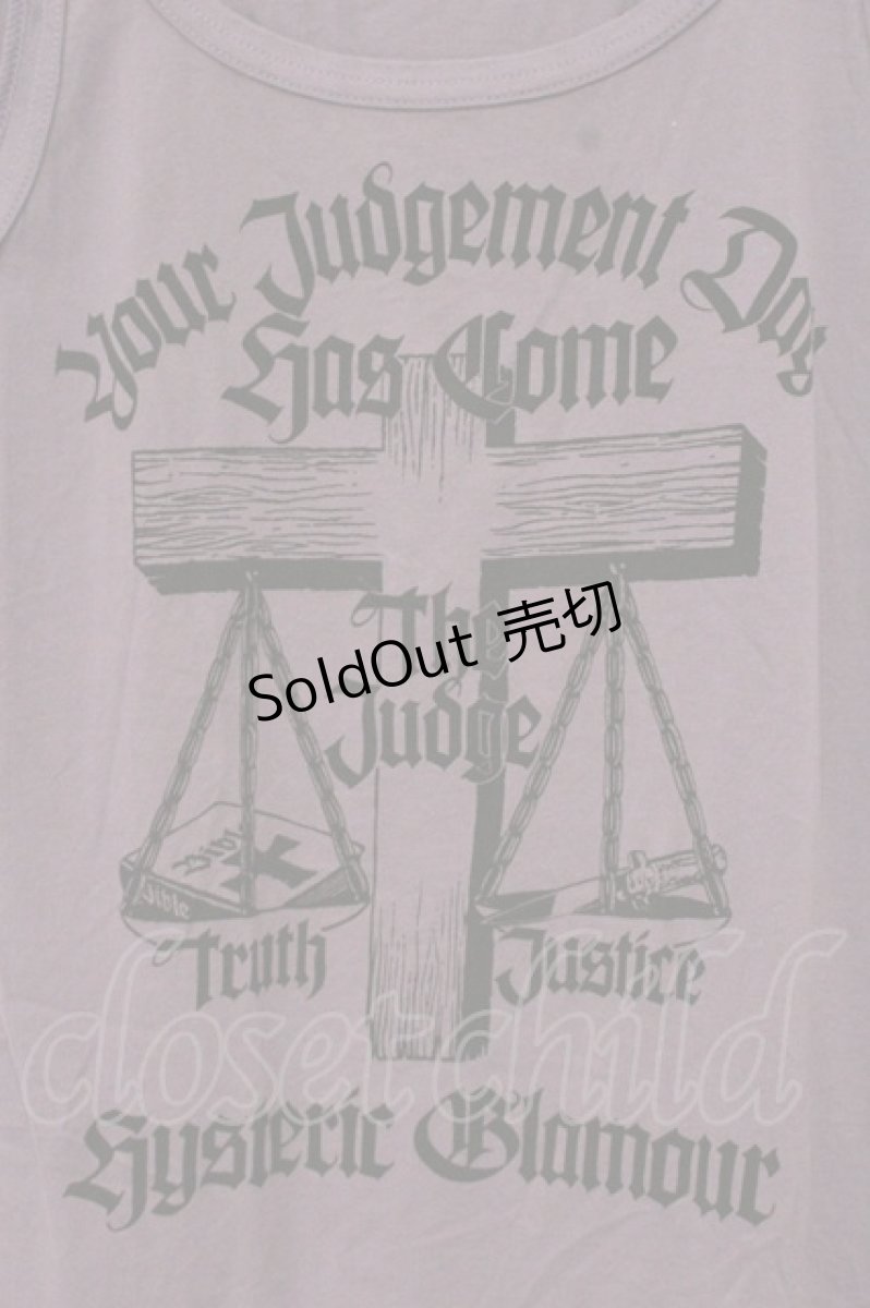 画像2: HYSTERIC GLAMOUR / scales プリントキャミソール  パープル O-26-09-19-072-PU-TO-YM-OS (2)