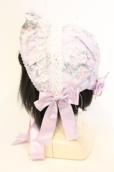 metamorphose / シャーロットフリルボンネット ラベンダー O-26-09-19