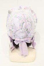 画像5: metamorphose / シャーロットフリルボンネット  ラベンダー O-26-09-19-017-ME-AC-IG-OS (5)