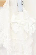 画像2: PINK HOUSE / レースフリルベスト  シロ O-26-09-20-034-LO-TO-IG-OS (2)
