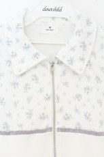 画像2: merry jenny / floralコンビトラックジャケット  オフシロ O-26-09-20-037-LO-JA-IG-OS (2)