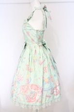 画像4: Angelic Pretty / TOY PARADE胸切替スカラップジャンパースカート  ミント O-26-09-20-004-AP-OP-IG-OS (4)