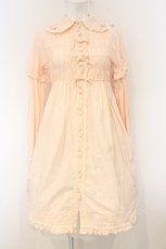 画像1: metamorphose / 袖取り外しブラウスワンピース  ピンク O-26-09-20-005-ME-OP-IG-OS (1)
