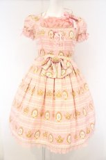 画像1: Angelic Pretty / ロイヤルプードルワンピース  ピンク O-26-09-20-007-AP-OP-OW-OS (1)