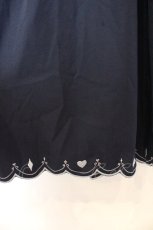画像2: axes femme POETIQUE / トランプ刺繍サス付パンツ  ネイビー O-26-09-20-029-AX-PA-IG-OS (2)