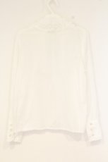 画像4: Emily Temple cute / はしごレース使いピンタックブラウス  シロ O-26-09-21-023-ET-BL-OW-OS (4)