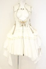 画像1: Ozz oneste / Spring Rose Carol ベストスカート  アイボリー O-26-09-21-003-OO-OP-OW-OS (1)