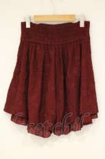 画像3: axes femme POETIQUE / ふくれジャカードキュロット M ワイン O-26-09-21-031-AX-PA-IG-OS (3)