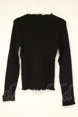 画像3: axes femme / プチスタンドメローニットプルオーバー M クロ O-26-09-21-035-AX-TO-IG-OS (3)