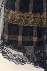 画像2: axes femme POETIQUE / チェック×チュールチェックスカート  ブルー O-26-09-21-039-AX-SK-IG-OS (2)
