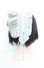 画像3: axes femme kawaii / メアリーハーフボンネット  ミント O-26-09-21-1033-AX-AC-IG-OS (3)