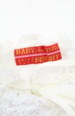 画像3: BABY,THE STARS SHINE BRIGHT / トーションレースお袖とめ  シロ O-26-09-21-1003-BA-ZA-IG-OS (3)