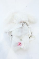 画像3: BABY,THE STARS SHINE BRIGHT / うさくみゃリュックミニミニ  シロ×ピンクリボン O-26-09-21-1009-BA-BG-OW-OS (3)