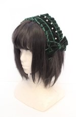 画像1: FLC / ホシナ*ヘッドドレス  グリーン O-26-09-21-1031-LO-AC-OW-OS (1)