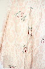 画像3: JESUS DIAMANTE / コアクマワンピース 42 バルドー豹薔薇 ピンク O-26-09-21-061-JE-OP-IG-OS (3)