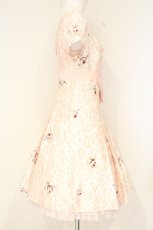 画像4: JESUS DIAMANTE / コアクマワンピース 42 バルドー豹薔薇 ピンク O-26-09-21-061-JE-OP-IG-OS (4)