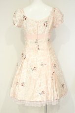 画像5: JESUS DIAMANTE / コアクマワンピース 42 バルドー豹薔薇 ピンク O-26-09-21-061-JE-OP-IG-OS (5)