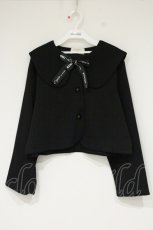 画像1: m petit by misako / サンリオキャラクターズコラボ クロミセーラーカーディガン M クロ O-26-09-21-074-LO-JA-OW-OS (1)
