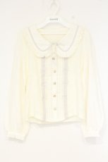 画像1: LIZ LISA / リボントップスボンボン  オフシロ×グレー O-26-09-21-088-LO-TO-IG-OS (1)