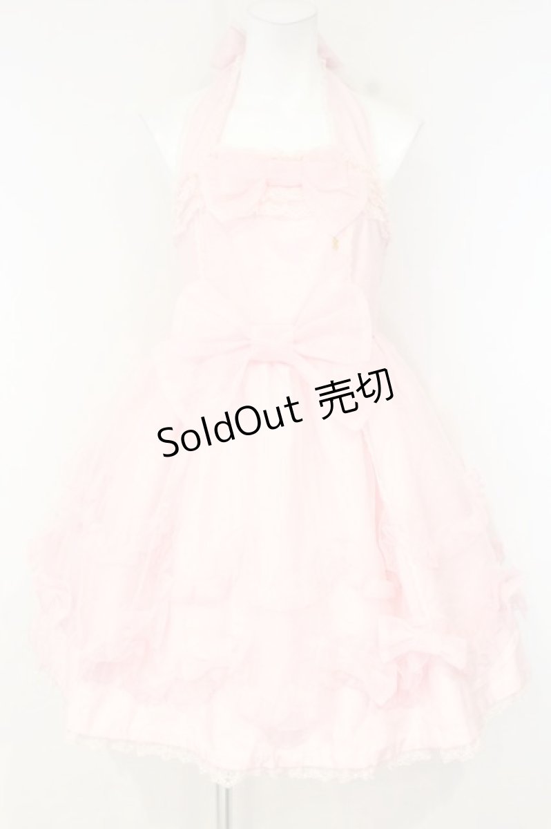 画像1: Angelic Pretty / スノークリスタルジャンパースカート  ピンク O-26-09-21-011-AP-OP-IG-OS (1)